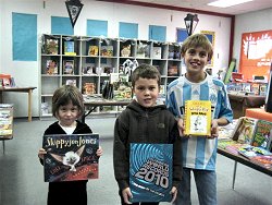 Kids at the Book Fair